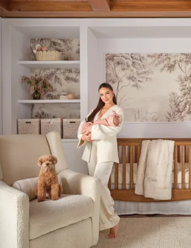 Lifestyle still image for Crate and Kids x Olivia Culpo by photographer Alpha Smoot, represented by Pat Bates & Associates, a leading photography agency in the interior and retail home brands sectors.
