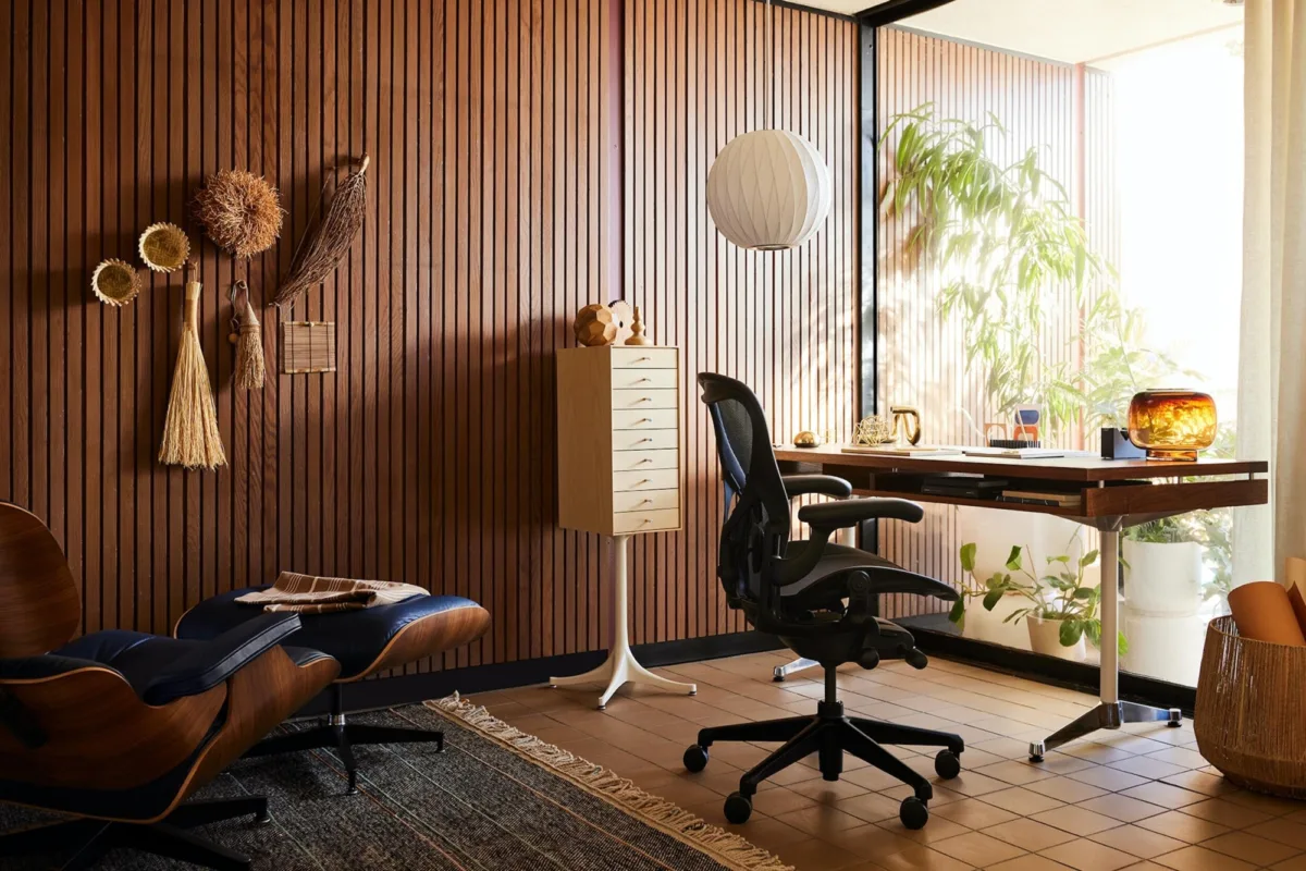 Interior still image for Herman Miller with prop styling by Cecilia Elguero – represented by Pat Bates & Associates, a premier photo and artist agency in the retail home brand sectors.