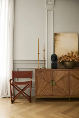 Interior still image of furniture for Williams Sonoma Home with prop styling by Elkie Brown, represented by Pat Bates & Associates, a top photo and artist agency in the retail home brand sector.