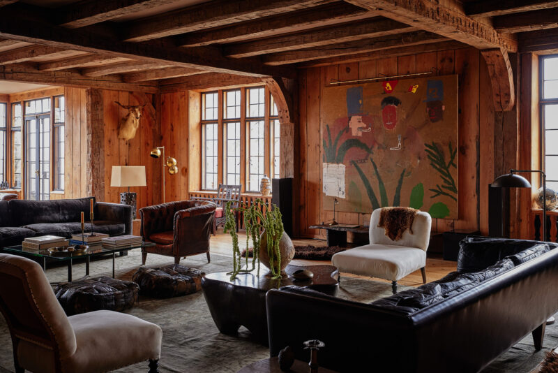 Interior image of the home of actor Walton Goggins for Architectural Digest. Photography by Kate S. Jordan, represented by Pat Bates & Associates, a leading photography agency in the interior and editorial sectors.