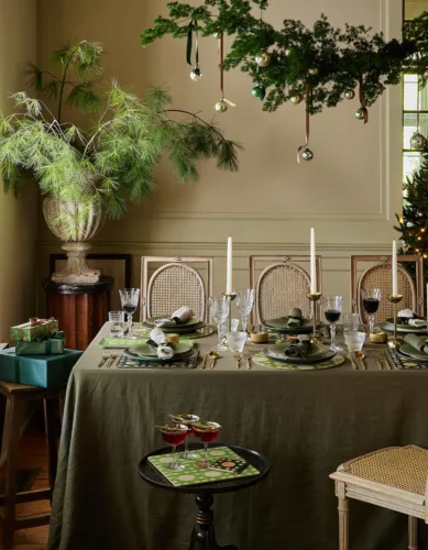 Interior still image for HestiaLiving Everyday by photographer Kate S. Jordan, with prop styling and floral design by Naomi deMañana, represented by Pat Bates & Associates, a top agency in the lifestyle and retail decor brand sectors.