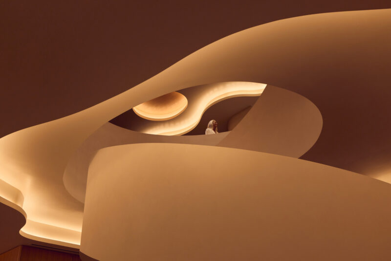 Still image of stunning interior architecture for Conrad Hotel Orlando by Hilton by photographer Toby Mitchell, represented by Pat Bates & Associates, a premier photography and artist agency in the travel and hospitality brand sectors.